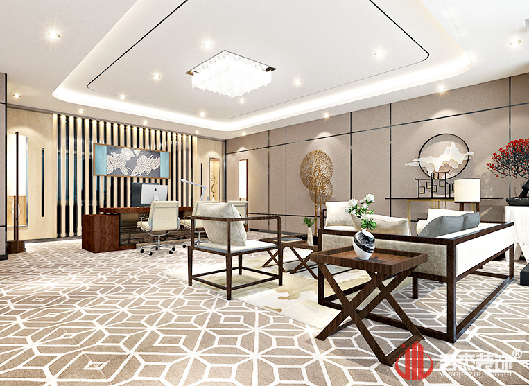 广州恒信集团经理室装建设计