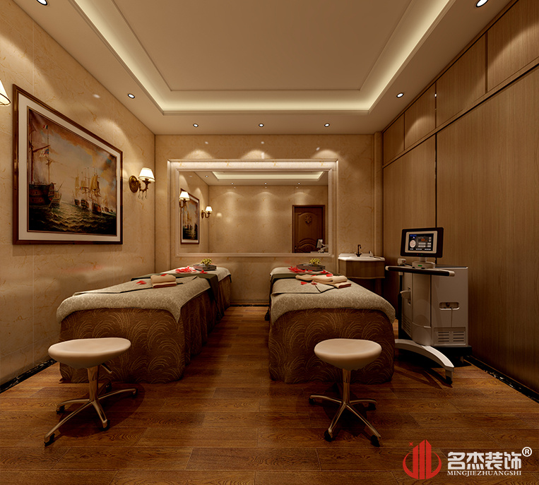 美容院双人间装建