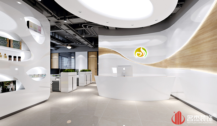 办公室前台装建