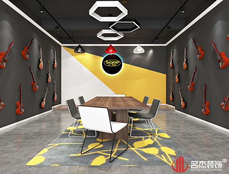 个性办公室展厅A装建