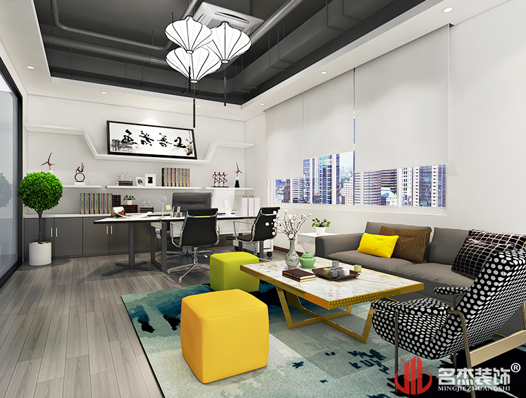 个性办公室装建