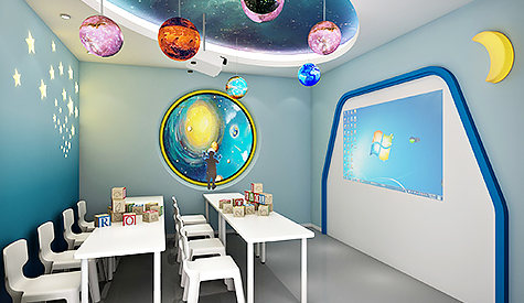 公爵英语培训机构装建