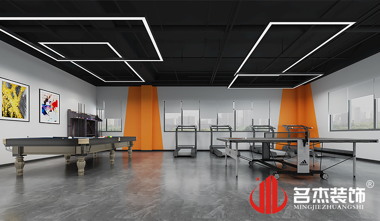 健身房装建设计成效