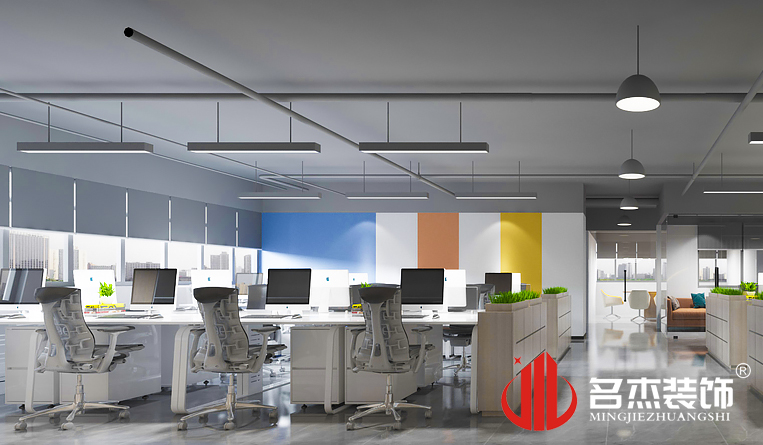 办公区域装建设计成效