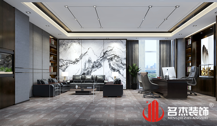 董事长室装建设计成效