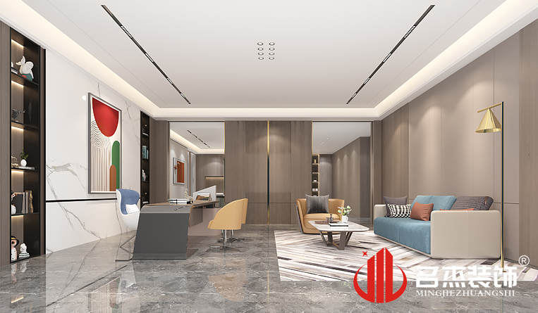 总裁室装建设计成效