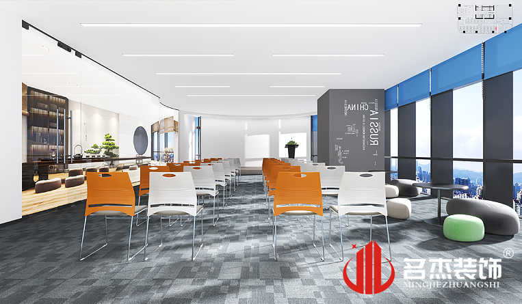 培训室装建设计成效