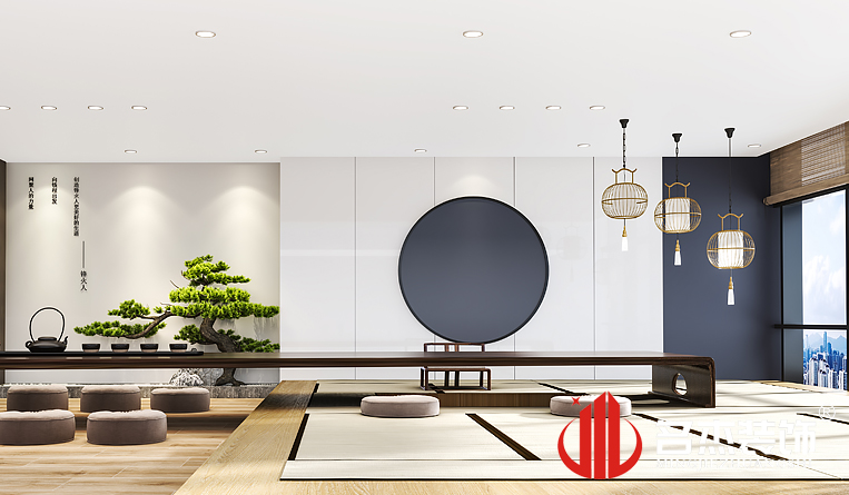 休闲区装建设计成效