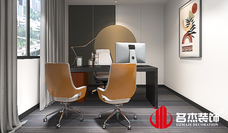 经理室装建设计成效