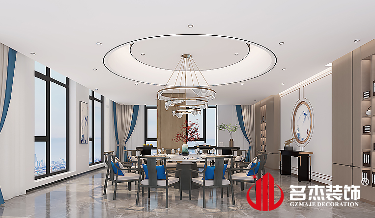 包间装建设计成效