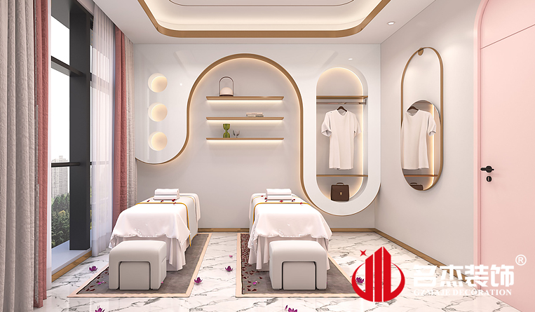 双人美容室装建设计成效