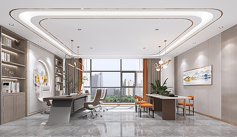 广东信德集团办公室装建设计