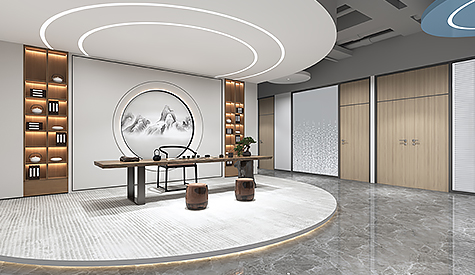 佛山纤姿蒂衣饰办公室装建设计