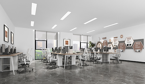 广州京睿业务办公室装建设计