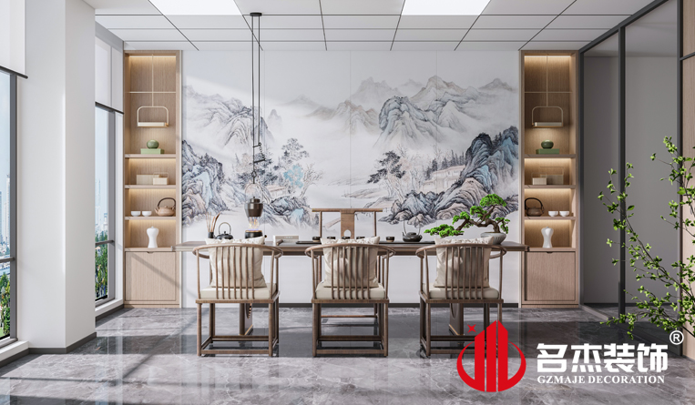 茶馆装建设计成效