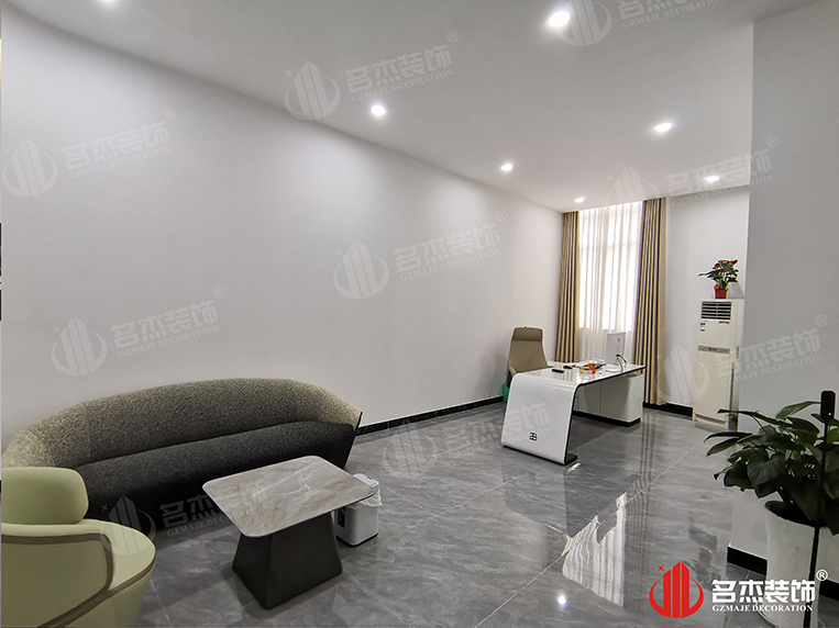 经理室装建实景成效