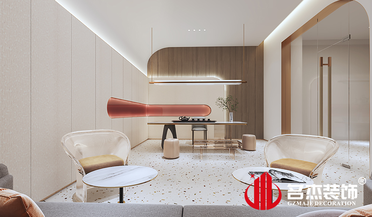 休闲区装建设计成效