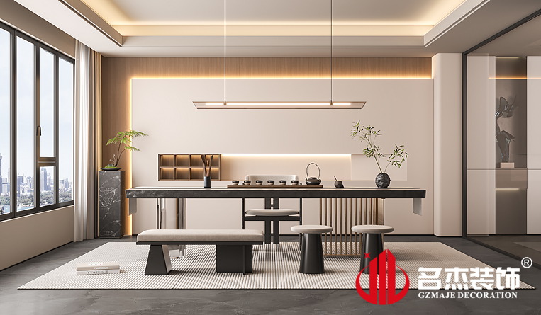 茶馆装建设计成效