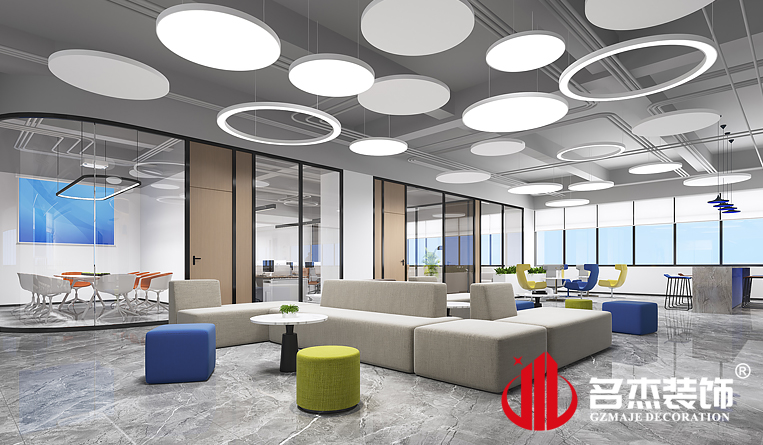 休闲区装建设计成效