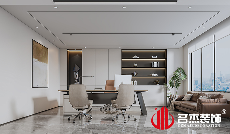 经理室装建设计成效