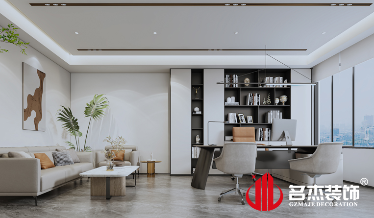 经理室装建设计成效