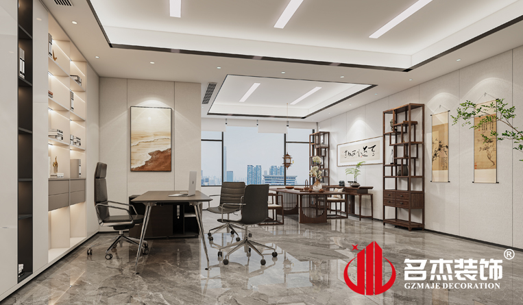 董事长室茶馆装建设计成效