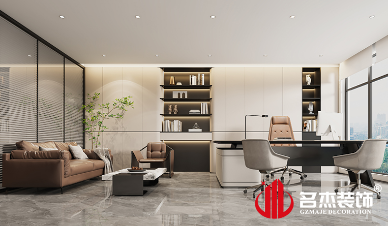 经理室装建设计成效