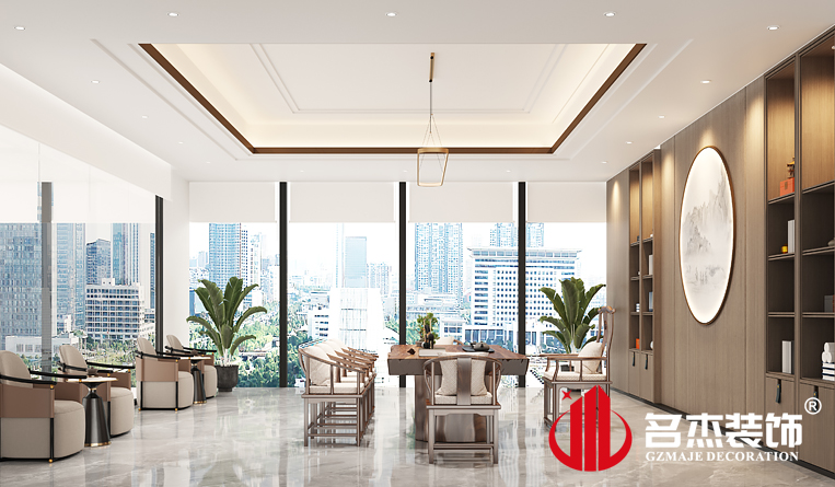 经理室装建设计成效
