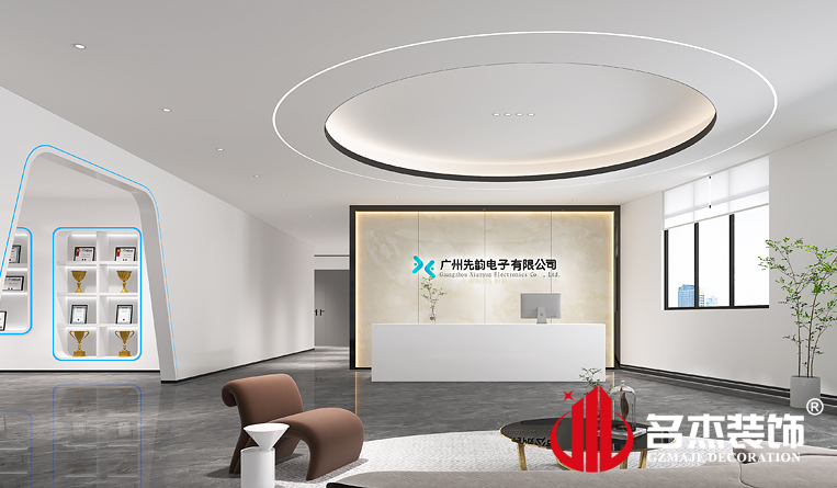 前台装建设计成效